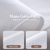 Dsvimoy Curtain Panel Galen Matte Cordless Roman Blind for Modern Living Spaces, White, 5.62"*9.25"*8.07" - 4 of 4