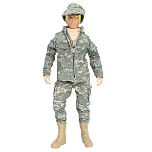 8 Inch Army Military Retro Style Action Figure - 1 of 1