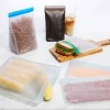 (re)zip Reusable Leakproof 2 Gallon and 2 Half Gallon Refrigerator and Freezer Bags - 4-pc - 2 of 4