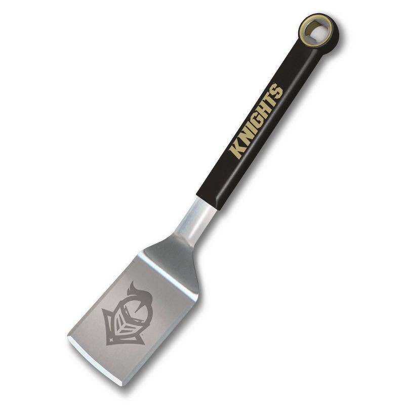 NCAA Central Florida Knights Stainless Steel BBQ Spatula with Bottle Opener, 1 of 5