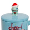 Silver Buffalo Disney Lilo & Stitch Holiday Cheer Ceramic Mug With Lid | Holds 18 Ounces - 3 of 4