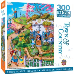 MasterPieces 300 Piece EZ Grip Jigsaw Puzzle For Adults, Family, Or Kids - Ms. Potts Cottage - 18" x 24"