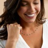 Pure Collection by Ross-Simons 3-3.5mm Turquoise Bead Station Necklace in 14kt Yellow Gold - 3 of 4