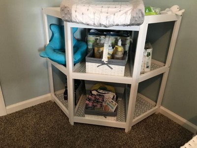 target corner changing table