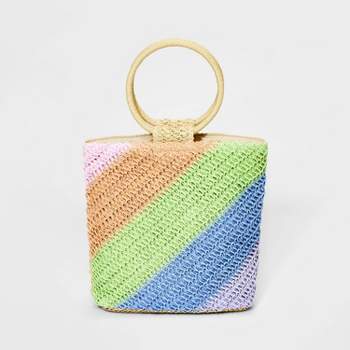 Girls' Bowler Crossbody Bag - Art Class™ Mint Green : Target