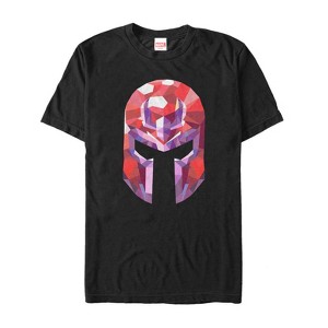 Men's Marvel X-Men Geometric Magneto Helmet T-Shirt - 1 of 4