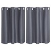 PiccoCasa Window Rod Pocket Valance Thermal Insulated Curtain Panels 2Pcs - 4 of 4