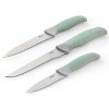 Oster Lindbergh 14 Piece Stainless Steel Cutlery Set in Green with Soft Grip Handles - 3 of 4