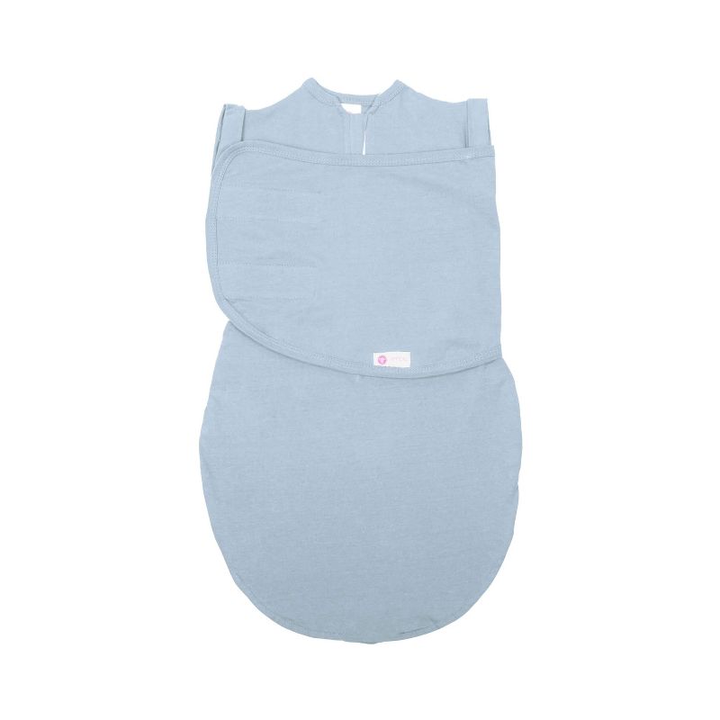 embe Transitional Short Sleeve Swaddle Sack with arm snaps (3-6 months) Arms-In/Arms-Out, Legs-In/Legs-Out, 1 of 6