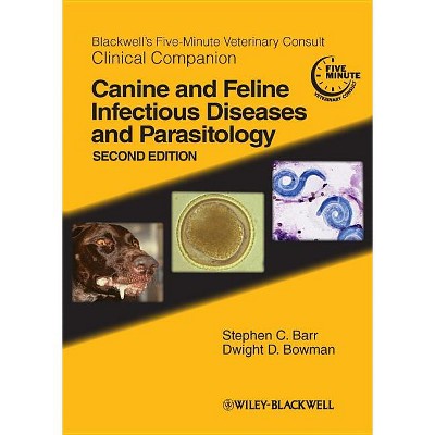 Blackwell's Five-Minute Veterinary Consult Clinical Companion - 2nd Edition by  Stephen C Barr & Dwight D Bowman (Paperback)