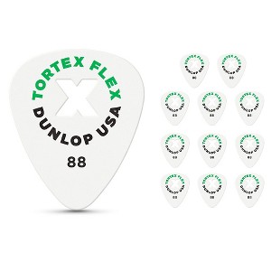 Dunlop Tortex Flex X Pick .88 mm 12 Pack - 1 of 3