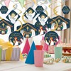Big Dot of Happiness Holy Nativity - Manger Scene Religious Christmas Hanging Decor - Party Decoration Swirls - Set of 40 - 2 of 4