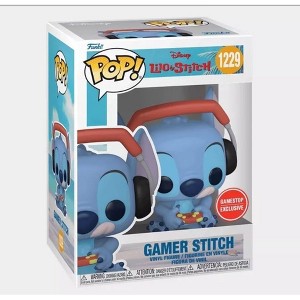 Disney - Lilo & Stitch Gamer Stitch Gamestop Exclusive # 1229 Funko Pop - 1 of 3