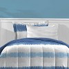 Tie Dye Striped Bed in a Bag Blue - Dream Factory - 3 of 4