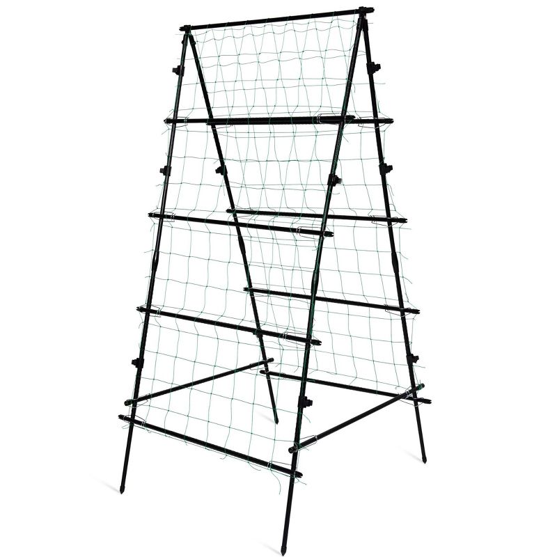 Gardeners Supply Company Titan A-Frame Trellis | Strong and Sturdy Outdoor Garden Trellis Plant Support for Cucumbers, Beans, Vine Herbs & Other, 1 of 4