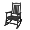 HYLEORY Oversized Outdoor Rocking Chair HDPE Rocking Chair with Cushion, Patio Rocking Chairs,Adirondack Chair for Porch - 2 of 4