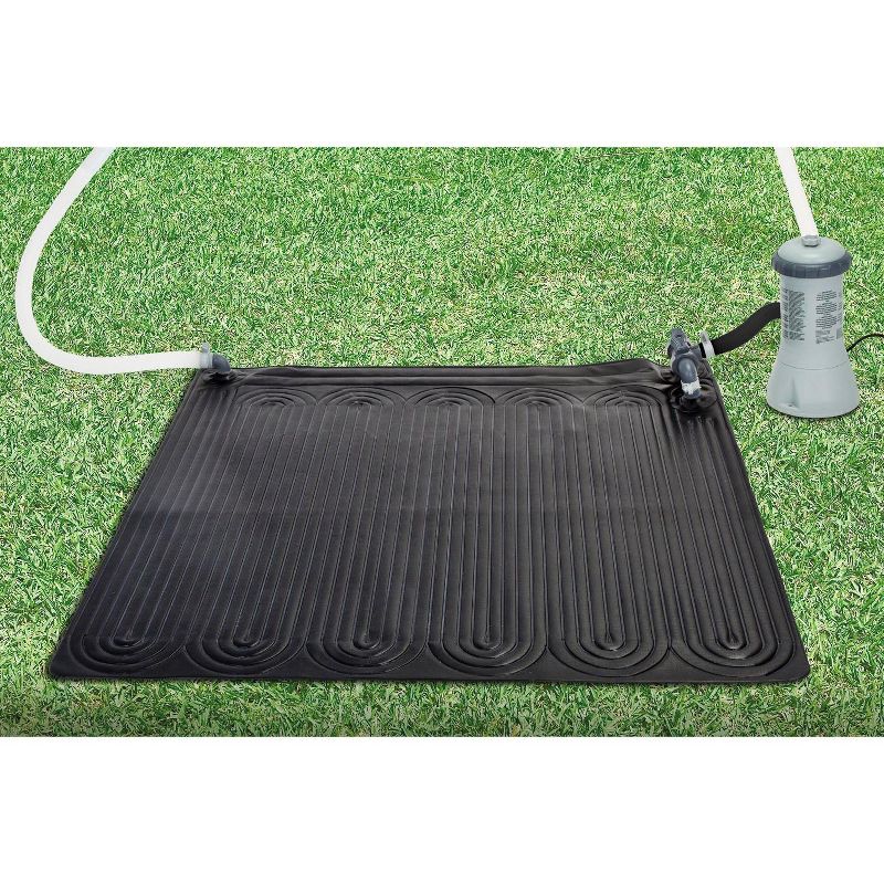 Intex Solar Mat Above Ground Swimming Pool Water Heater, Black (4 Pack), 1 of 7