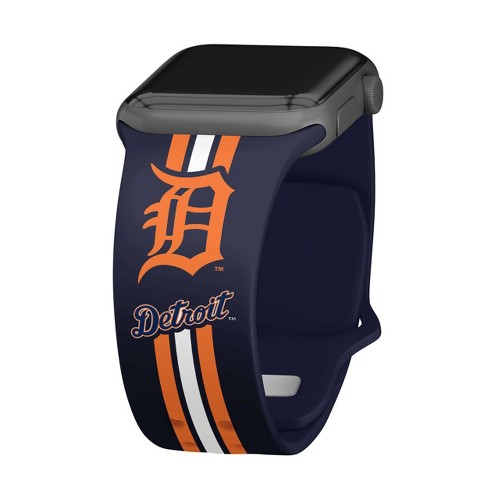 Mlb Detroit Tigers Wordmark Hd Apple Watch Band Target