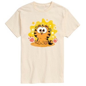 Men's - Garfield - Baby Garfield Paws And Stars Short Sleeve Graphic T-Shirt - 1 of 4