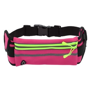 Unique Bargains Reflective Running Waist Pack with Zipper 1 Pc - 1 of 4