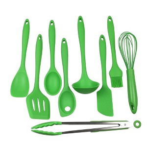 Chef Craft 9 Piece Premium Silicone Kitchen Tool and Utensil Set - 1 of 4