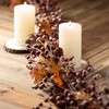 72"L Sullivans Artificial Rustic Berry Leaf Fall Garland, Multicolor - 3 of 3
