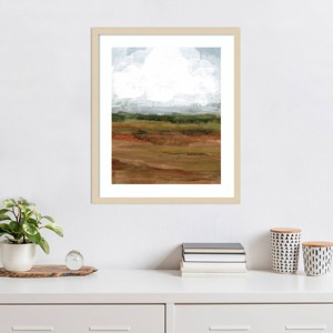 Amanti Art Kentucky Hillside II by Haley Knighten Wood Framed Wall Art Print - 1 of 4