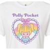 Women's - Polly Pocket - Rainbow And Polly Pocket In Heart Cropped Graphic T-Shirt - 2 of 4