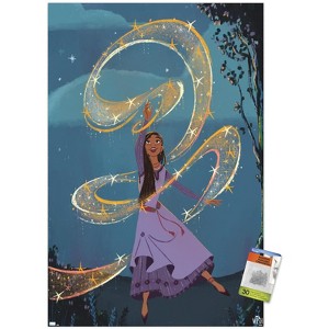 Trends International Disney Wish - Collage Poster 6 (Asha) Unframed Wall Poster Prints - 1 of 4