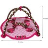 Bacati - Baby Activity Gyms & Playmats (Ladybugs Pink/Chocolate) - 3 of 4