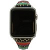 Olivia Pratt Printed Skinny Leather Apple Watch Band - 3 of 4
