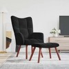 vidaXL Relaxing Chair Dark Grey - 2 of 4