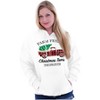 Farm Fresh Christmas Tree Plaid Truck Hoodie Sweatshirt Women Men Brisco Brands - 4 of 4