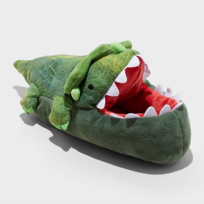 Kids' Dino Character Slippers - Cat & Jack™ Green