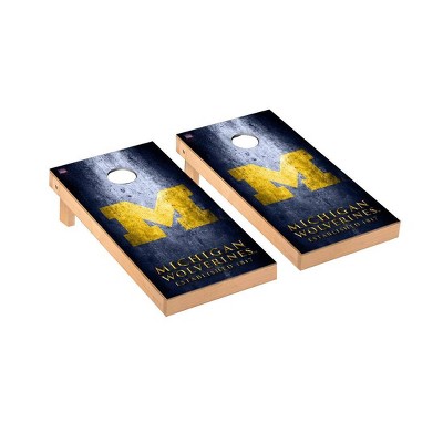 NCAA Michigan Wolverines Premium Cornhole Board Museum Version