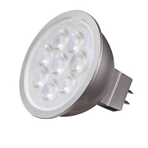 Satco - LED Bulb - MR16 - Bi Pin (GU5.3) - 50 Watt Equivalence - Warm White - 1 Pack - Case of 12 - 1 of 1