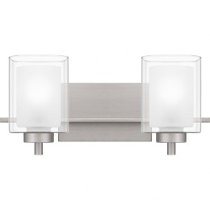 Quoizel Lighting Kolt 2 - Light Vanity in  Brushed Nickel - 1 of 4
