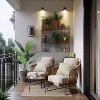 Artificial Bird of Paradise Plant, Lifelike Tall Faux Tropical Tree, Indoor/Outdoor Decorative with Bendable Leaves - 4 of 4