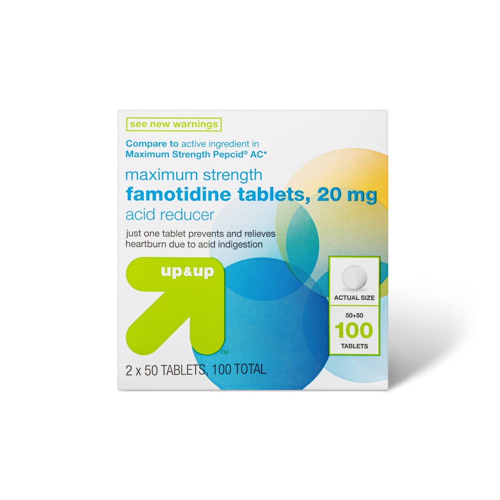 Famotidine Max Strength Twin Pack - 100ct - up & up