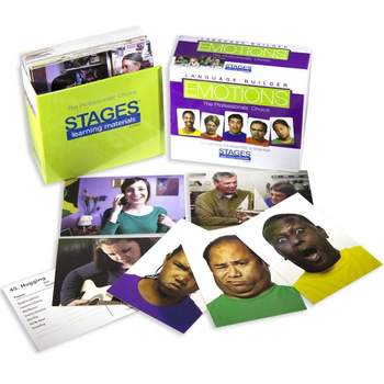 Stages Learning Materials Language Builder Emotion Card Set, Pack of 80