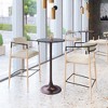 Zuo Bite Bar Table Black And Bronze - 2 of 4