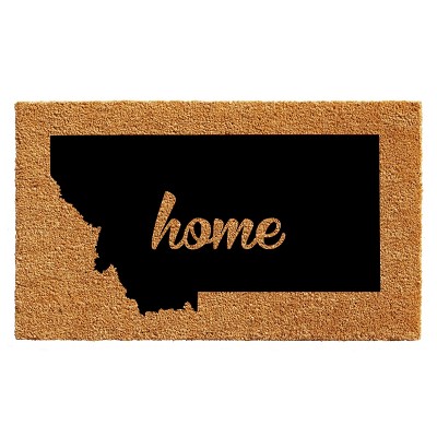 Calloway Mills 105302436 Montana Doormat 24 In. x 36 In. Natural/Black