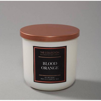12oz Lidded Glass Jar 2-Wick Candle Blood Orange - The Collection By Chesapeake Bay Candle