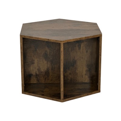 LIVAREEmlen 23.62'' Hexagonal Coffee Table Side Table