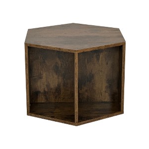 LIVAREEmlen 23.62'' Hexagonal Coffee Table Side Table - 1 of 4