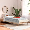 Deny Designs Rosebud Studio Strawberry Sunshine Comforter Bedding Set Blue - 2 of 4