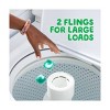Gain flings Ultra Oxi Laundry Detergent Pacs, 14 Count, Waterfall Delight Scent, 3-in-1, HE Compatible - 2 of 4