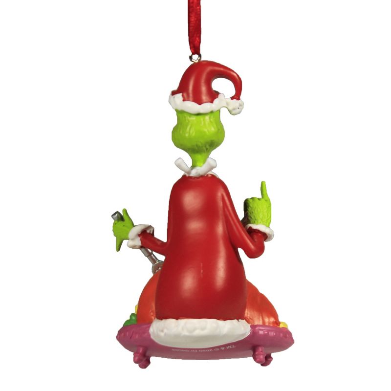 4.25 In Grinch Hanging Ornament Dr Seuss Tree Ornaments, 3 of 4