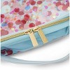 Packed Party Celebrate Every Day Insulated Lunch Box, Kids Lunch Bag for School, Cute Light Blue Lunch Bag - 2 of 4