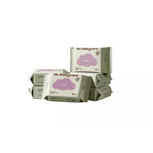 Bc Babycare Hypoallergenic Baby Wipes for Sensitive Skin,Fragrance-Free, Travel Size,60 Counts Per Pack - 1 of 4